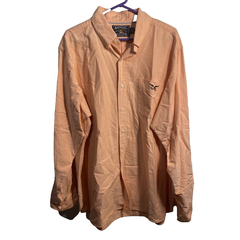 american living‎ mens long sleeve button down collar shirt size XL extra large